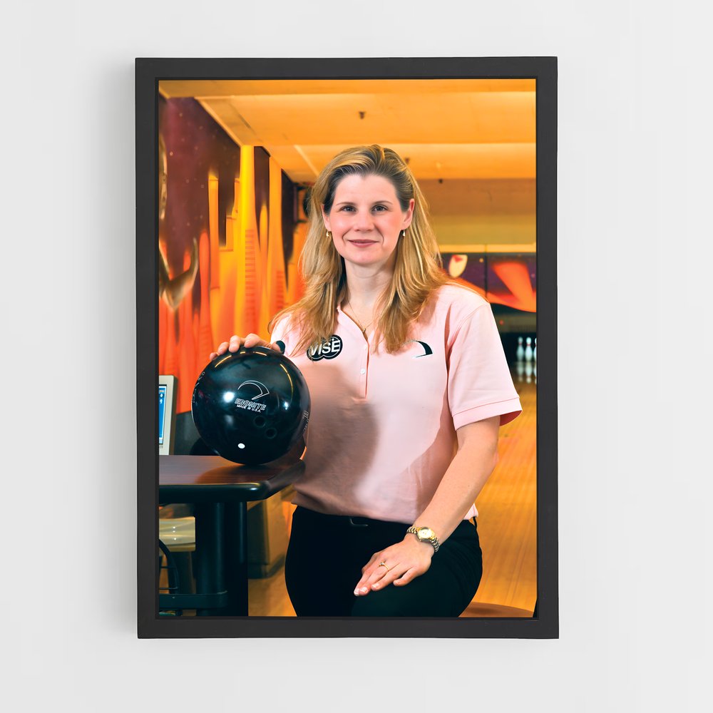 Poster Bowling Queen (vue 2)